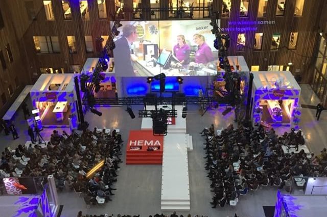 Trots op HEMA corporate event